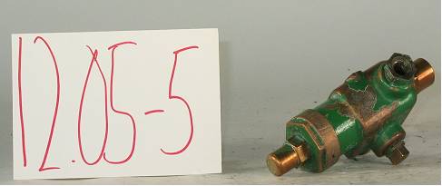 Fuel oil by-pass valve