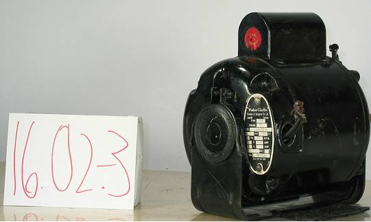 60cycle capacitor-start motor ‘Wagner’