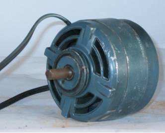 60 cycle, induction fan motor ‘GE’
